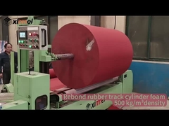 Industrial Grade CNC Foam Peeling Machine for Large Scale rubber track production