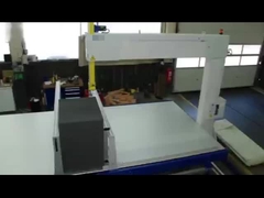 Automated PLC-Controlled Foam Cutter: Reciprocating Band Knife & Width-Adjusting Baffles for Precisi