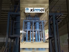 Rebonded cylinder foam steam pressure plate Triple molding tank Foaming work line