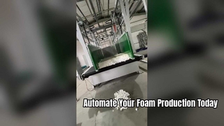 High Efficiency Automatic Foam Production Line
