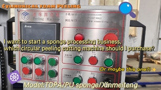 High precision 0.1 mm tolerance Sponge Peeling Machine PLC Digital Control Servo Driven HMI screen