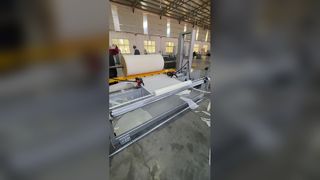 TDPA-2300 CNC Foam Peeling Machine 1-30 mm Thickness 0-130 m/min for PU Cylindrical Foam Rolls