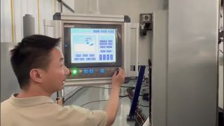 Infinite Long Foam Loop Horizontal Cutting Machine C818A