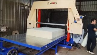 TDP 2150 Horizontal Sponge Slicing Machine Precision Cutting