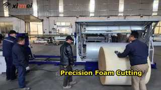 Foam Block Splitter Precision Cutting Machine