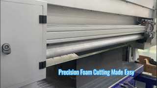 High Precision Servo Foam Slicing Machine for PU Sponge