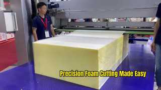 Precise Horizontal Foam Slicing Machine for Factories