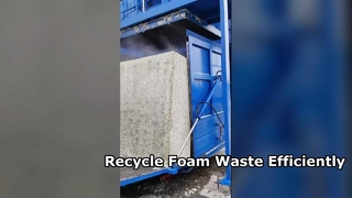 Automatic Rebonded Foam Machine High Efficiency Recycling