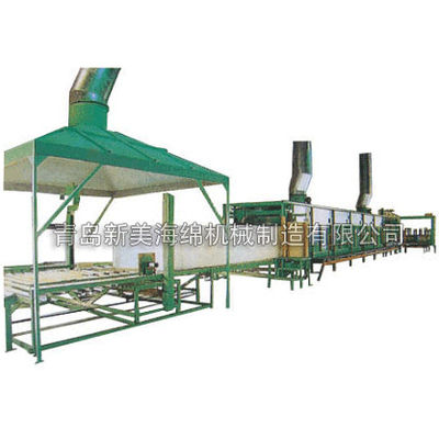 High Output 8000-15000 kg/h Horizontal Continuous Foaming Machine with 930-2300mm Adjustment and 25m Conveyor