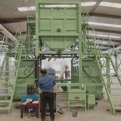 Stirring Volume 15m³ Rebonded Foam Machine Capacity 40r/m Scraps Plastic Foam Recycling Machine