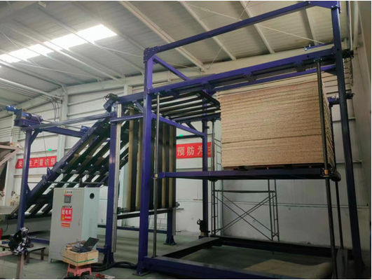 PU EVA PE EPE foam cutting work line integration automatic palletizer machine