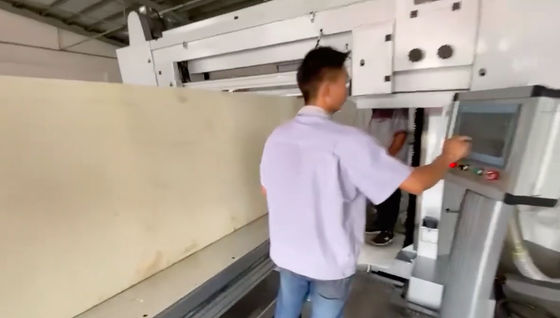 High end automatic flat cutting machine for foam TDBW-2100