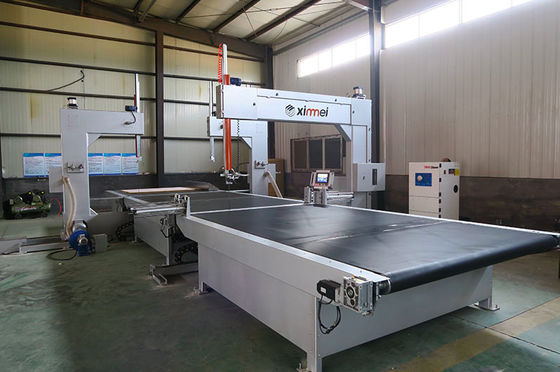 Vertical 7KW Industrial Foam Cutting Machine Stand Up EPE Foam Cutting Machine