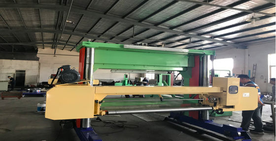 TDPA-2150 Horizontal Foam Cutter Flat Cutting Machine With Road Rail