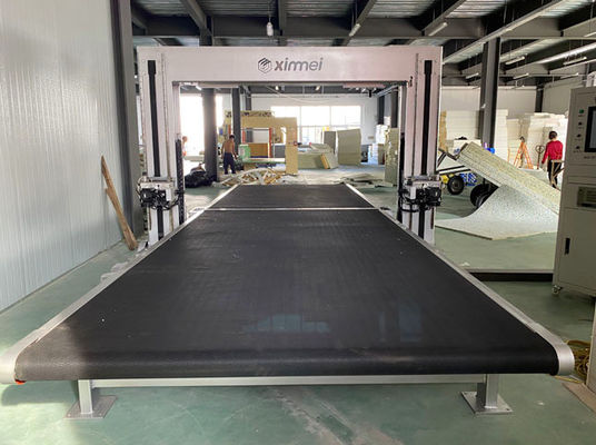 Fast Foam Profile Cutting Machine Double Vibrating Industrial Foam Cutting Machine