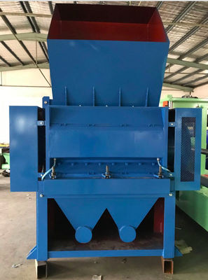 Low noise knife cutting crusher for sponge cloth cotton PEA EVA plastic and rubber with 1200-2000 kg/h crushing capacity