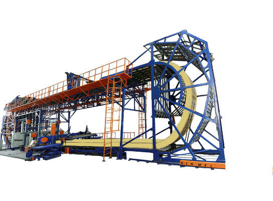 PLC Control Loop PU Foam CNC Cutting Machine Ring-2 High Accuracy