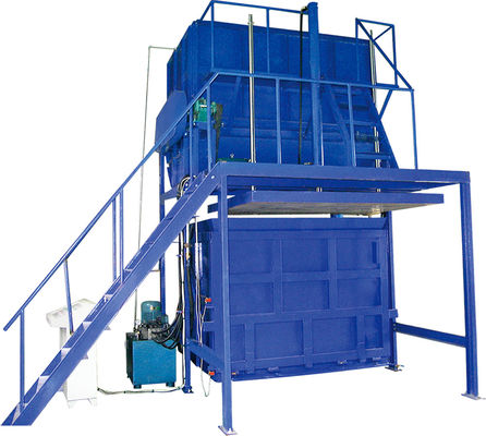 Customizable Rebonded Foam Machine For 15m³ Stirring Volume Capacity Recycled Sponge Foam Products