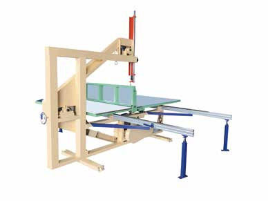 EVA Professional Foam Cutter Vertical Polyurethane Foam Angular Cutting Machine