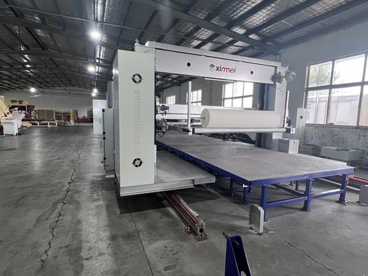 Automatic Linear Motion Guide Foam Sponge Horizontal Cutting Machine infinite length