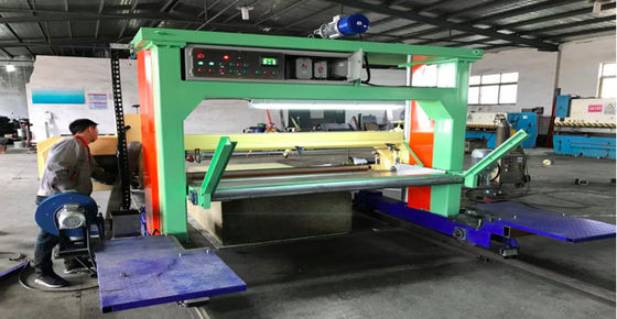 Long Sheet Sponge Polyurethane Foam Cutting Machine High Efficiency