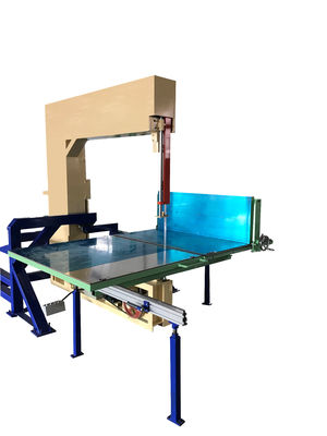 Automatic Vertical Foam Cutting Machine with 2500*2000mm Table Size 1250mm Cutting Height and 4.1kW Motor Power for PU Foam Blocks