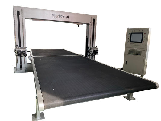 Automatic Dual Oscillating Blade CNC Foam Cutting Machine with ±0.5 mm Tolerance for 3000x2300x1300 mm Blocks