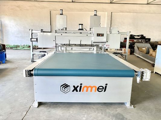 Precision Double Edge Trimming Rebond Foam Cutter Automatic For Sponge PE EVA