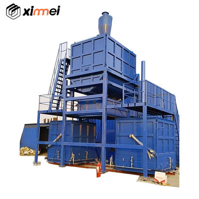 New Low Density Tolerance Rebonded Block Foam Sponge Foaming Machine Recyled mid-range two mold four sides steaming rebond machine