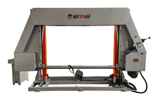 Highly Accurate and Cut sheets thickness Consistently non knife cut marks PU Foam Cutting Machine with Delta VFD steel worktable with Air Suction Device