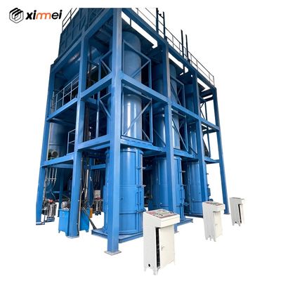 Continuous Foaming Machine Waste PU Sponge Recycling Triple Foaming Station