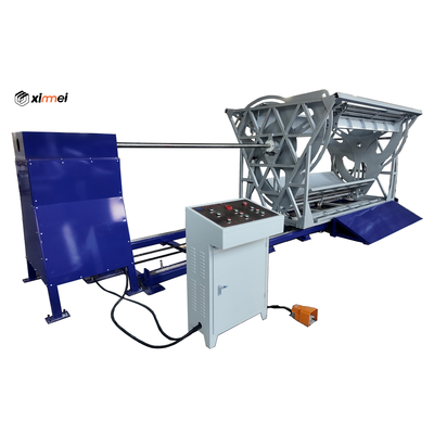Cylindrical Foam Block Automatic Boring Machine a corollary equipment of the Foam Peeling Machine