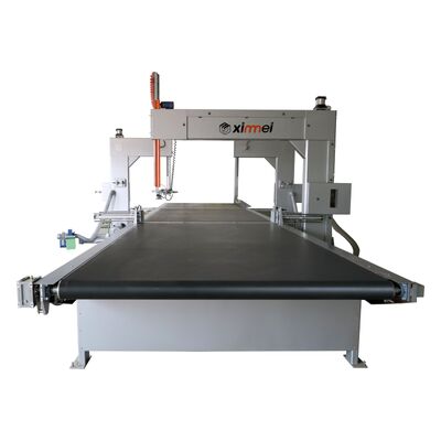 Heavy Duty Fully Automatic Vertical Sponge Cutter with Digital Thickness Setting and 7000x2300 mm Table Size