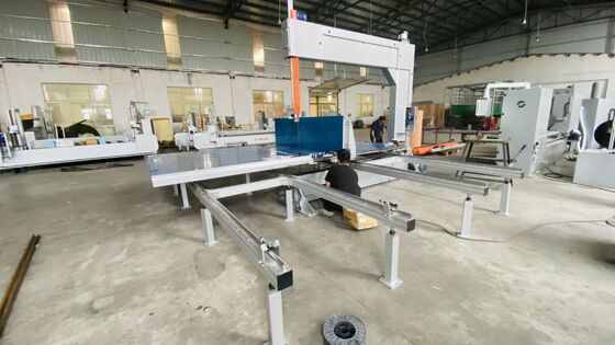 TDC-4 Foam Vertical Cutting Machine 2.38kw PU Foam Block Strip Cutter For EPE Pearl Cotton & Multi-material Cutting